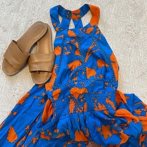 NWT Maxi Slit Backless Dress